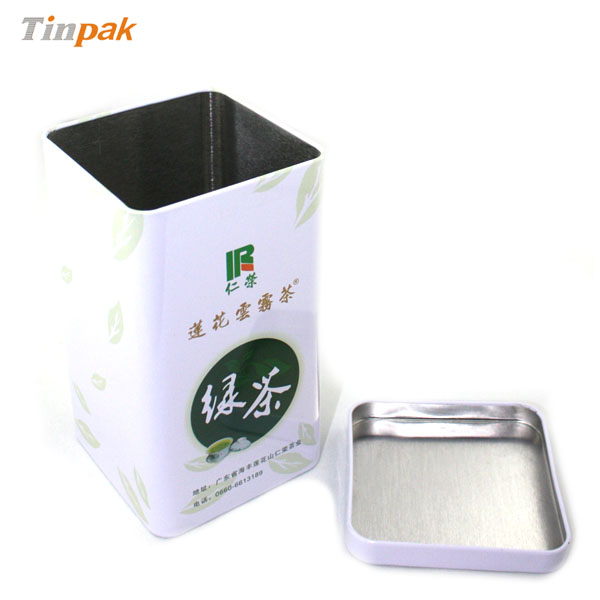 绿茶金属铁罐