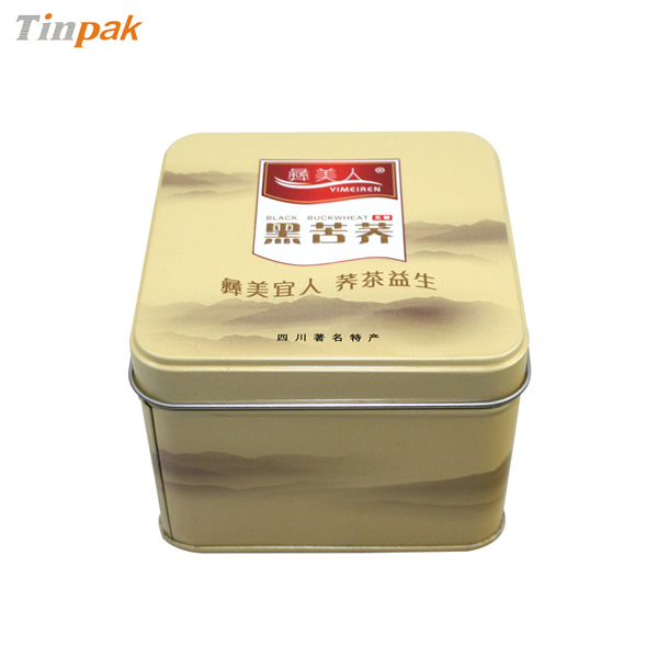 保健茶铁盒