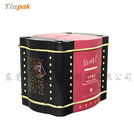 广东古劳茶叶铁盒