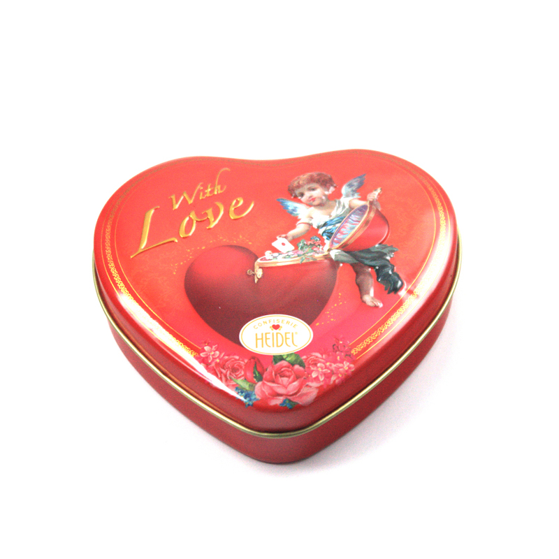 心形巧克力铁盒