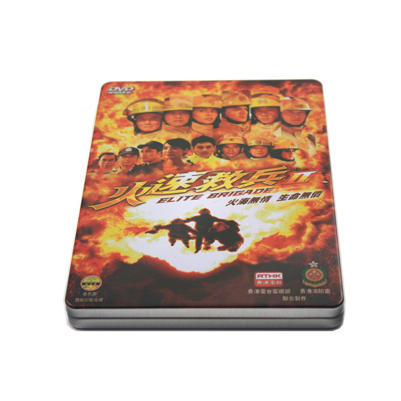 流行音乐DVD光盘铁罐