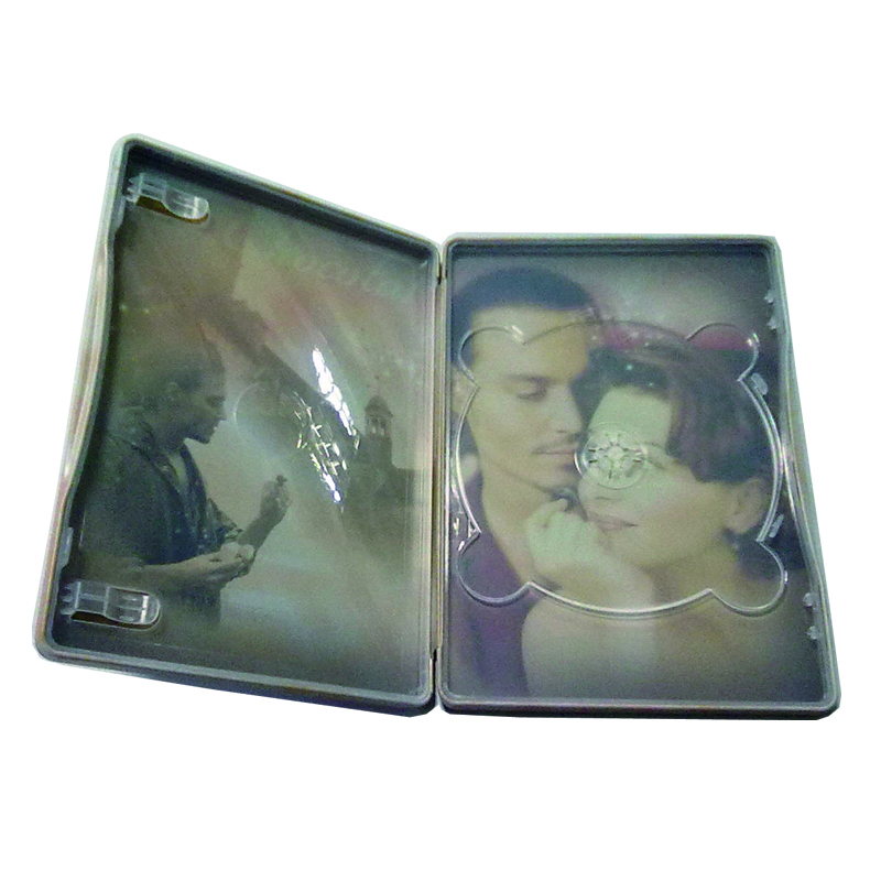长方形经典美国爱情电影DVD包装铁盒
