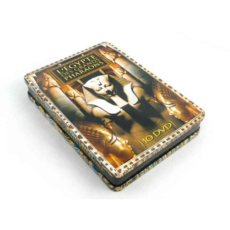 狮身人面电影DVD包装铁盒 热销款光碟包装铁盒