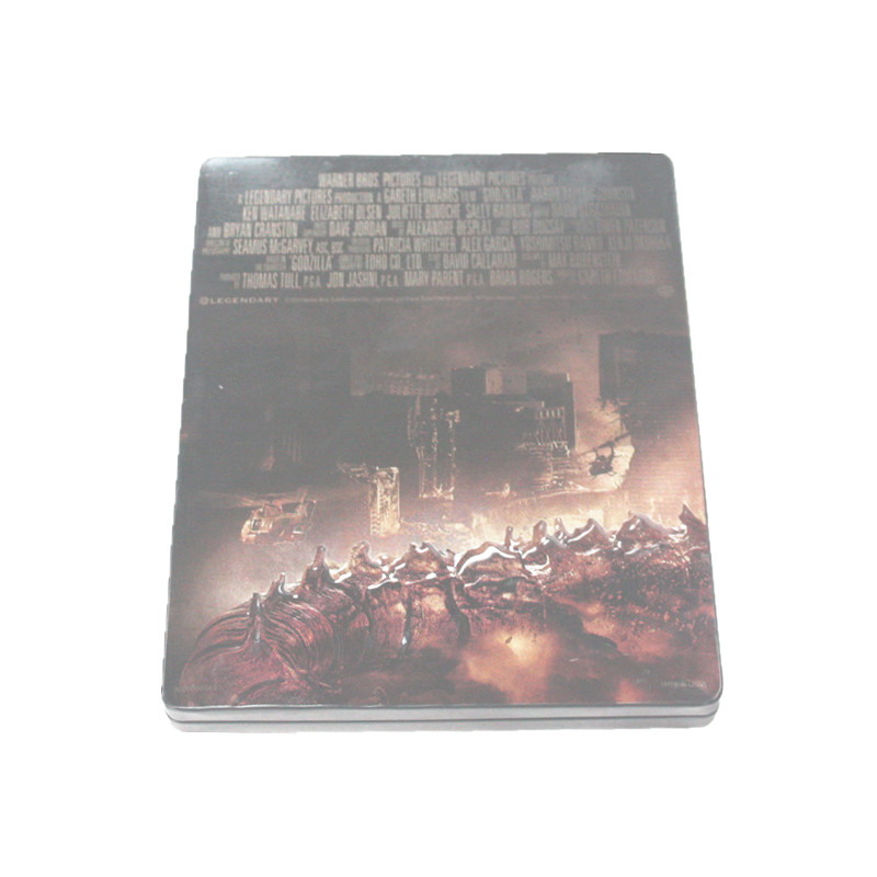 3D好莱坞科幻系列电影DVD铁盒 高清电影光碟包装盒金属盒