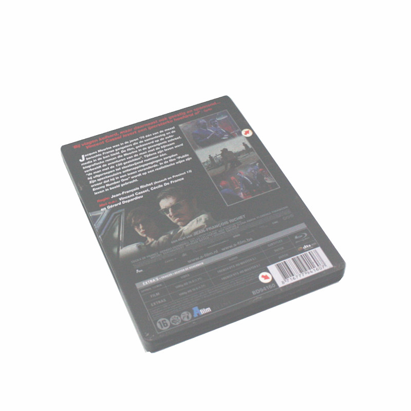 马口铁电影DVD包装铁皮盒