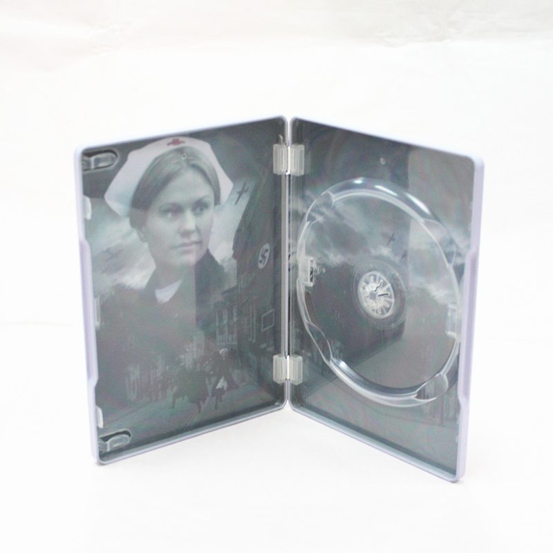 勇敢的护士二战题材电影碟片包装马口铁盒生产定制