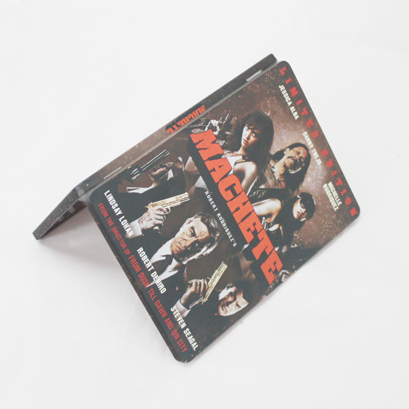 暴力犯罪电影DVD马口铁包装盒