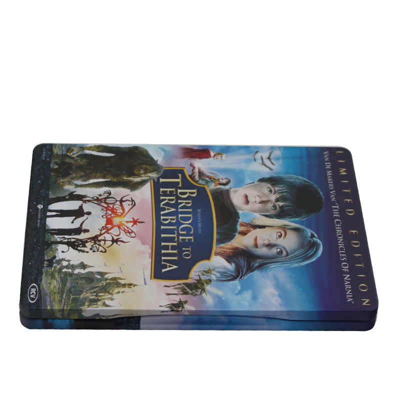 欧美少儿奇幻电影DVD马口铁包装铁盒定制生产