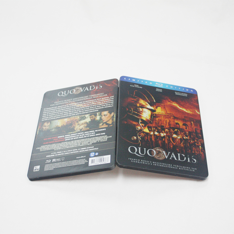 欧洲民族战争系列电影DVD光碟马口铁包装盒