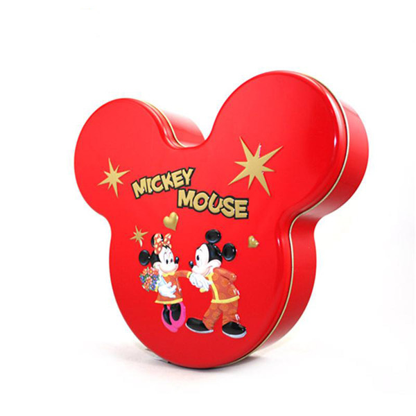 迪士尼米奇造型糖果铁盒