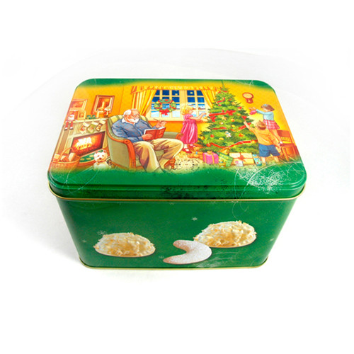 丹麦风味饼干铁盒|饼干铁盒定制