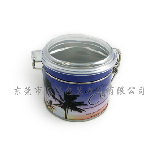 甘草片茶包装铁罐|春季养生茶金属罐