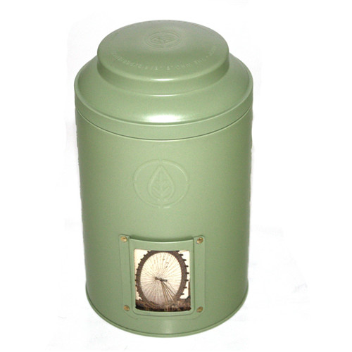 创意圆形白茶茶叶金属铁罐定制厂