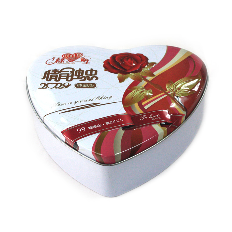 心形巧克力铁盒生产定制工厂